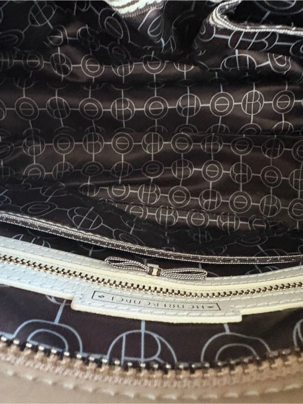 🤍🤍HENRI BENDEL WEST 57th BEIGE SAFFIANO LEATHER SATCHEL!🤍🤍